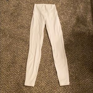 Barely Worn Lululemon White Align Pant 28”